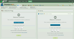 Desktop Screenshot of pokejedservo.deviantart.com