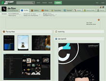 Tablet Screenshot of da-flow.deviantart.com
