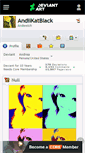 Mobile Screenshot of andiikatblack.deviantart.com