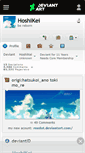 Mobile Screenshot of hoshikei.deviantart.com