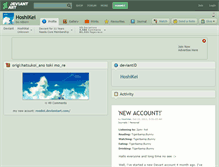 Tablet Screenshot of hoshikei.deviantart.com