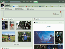 Tablet Screenshot of litmiir1.deviantart.com