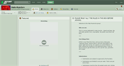 Desktop Screenshot of male-muscle.deviantart.com