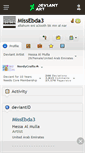 Mobile Screenshot of missebda3.deviantart.com