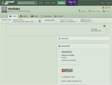 Tablet Screenshot of missebda3.deviantart.com