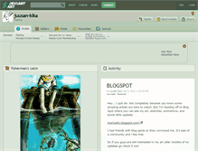 Tablet Screenshot of juusan-kika.deviantart.com