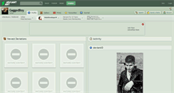 Desktop Screenshot of gaggedboy.deviantart.com