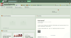 Desktop Screenshot of jessica-blankenship.deviantart.com