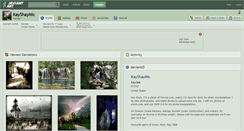 Desktop Screenshot of kayshaymic.deviantart.com