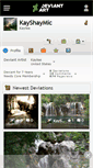 Mobile Screenshot of kayshaymic.deviantart.com