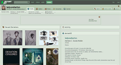 Desktop Screenshot of ladyunebarton.deviantart.com