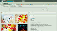 Desktop Screenshot of fireplay29.deviantart.com
