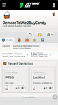 Mobile Screenshot of demonstelme2buycandy.deviantart.com