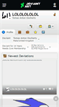 Mobile Screenshot of lololololol.deviantart.com