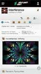 Mobile Screenshot of interference.deviantart.com