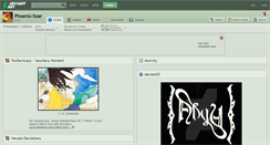 Desktop Screenshot of phoenix-soar.deviantart.com