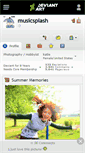 Mobile Screenshot of musicsplash.deviantart.com