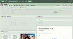 Desktop Screenshot of juicie.deviantart.com