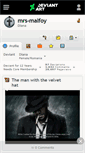Mobile Screenshot of mrs-malfoy.deviantart.com