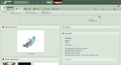 Desktop Screenshot of lonney.deviantart.com