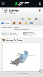 Mobile Screenshot of lonney.deviantart.com