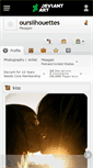 Mobile Screenshot of oursilhouettes.deviantart.com
