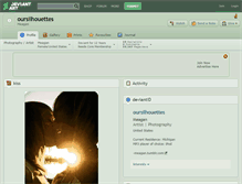 Tablet Screenshot of oursilhouettes.deviantart.com