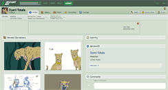 Desktop Screenshot of dyani-tokala.deviantart.com