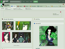 Tablet Screenshot of jechini.deviantart.com