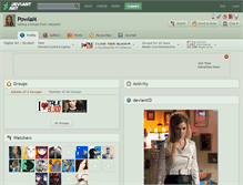 Tablet Screenshot of powlam.deviantart.com