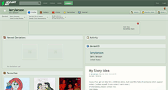 Desktop Screenshot of larrylarsson.deviantart.com