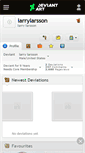 Mobile Screenshot of larrylarsson.deviantart.com