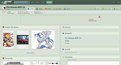 Desktop Screenshot of pro-drawer-mvp-23.deviantart.com