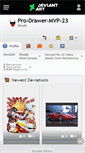 Mobile Screenshot of pro-drawer-mvp-23.deviantart.com