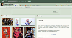 Desktop Screenshot of frozenwafflegirl.deviantart.com