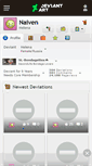 Mobile Screenshot of naiven.deviantart.com