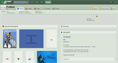 Desktop Screenshot of firstbeat.deviantart.com
