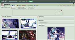 Desktop Screenshot of hoangtush.deviantart.com