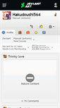 Mobile Screenshot of hakudoushi564.deviantart.com