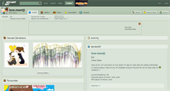 Desktop Screenshot of love-momiji.deviantart.com