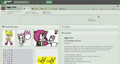 Desktop Screenshot of jiggly-chan.deviantart.com