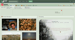 Desktop Screenshot of phoxic.deviantart.com