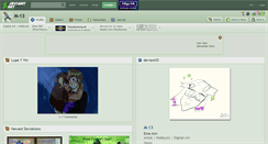 Desktop Screenshot of m-13.deviantart.com