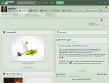 Tablet Screenshot of mailfor.deviantart.com
