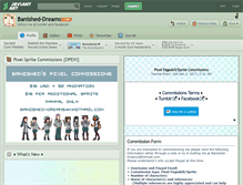 Tablet Screenshot of banished-dreams.deviantart.com