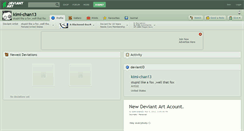 Desktop Screenshot of kimi-chan13.deviantart.com
