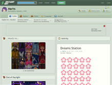 Tablet Screenshot of marira.deviantart.com