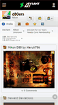 Mobile Screenshot of d80ers.deviantart.com
