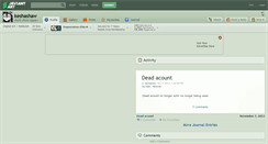Desktop Screenshot of keshashaw.deviantart.com