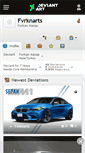 Mobile Screenshot of fvrknarts.deviantart.com